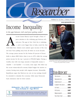 CQR Income Inequality