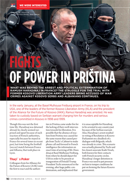 Fights of Power in Priština