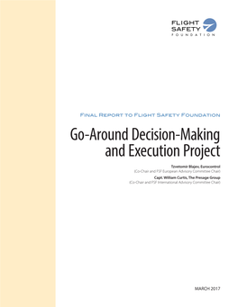 Go-Around Decision-Making and Execution Project