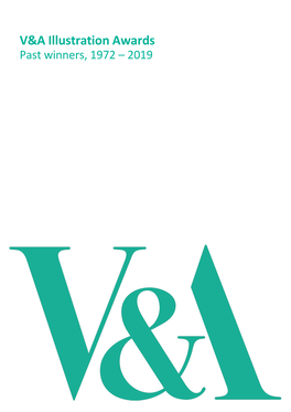 V&A Illustration Awards