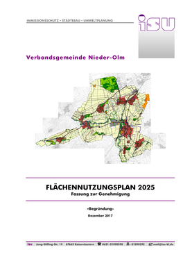 FLÄCHENNUTZUNGSPLAN 2025 Fassung Zur Genehmigung