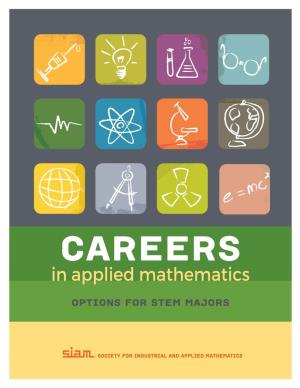 Brochure on Careers in Applied Mathematics