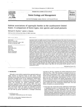 Forest Ecology and Management 257 (2009) 653-664