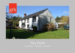 Yea Farm Roadwater - Watchet - Somerset