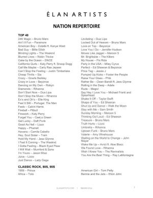 Nation Repertoire