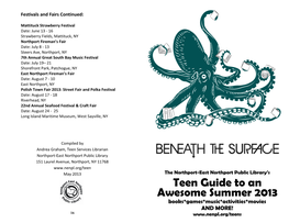 Teen Guide to an Awesome Summer 2013