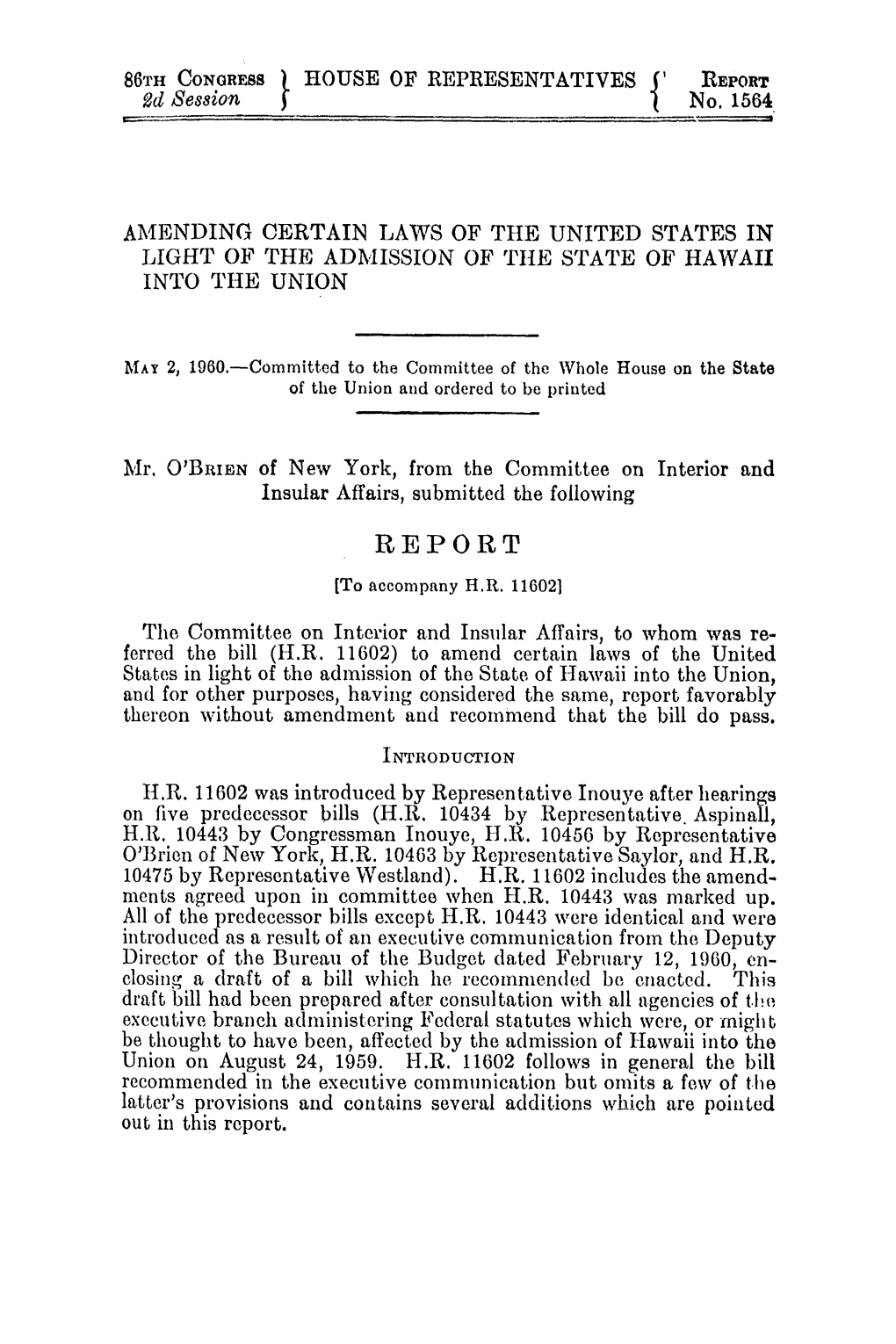 U.S. House Report 32 for H.R. 4221