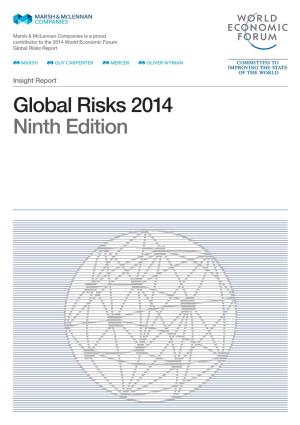 World Economic Forum: Global Risks 2014