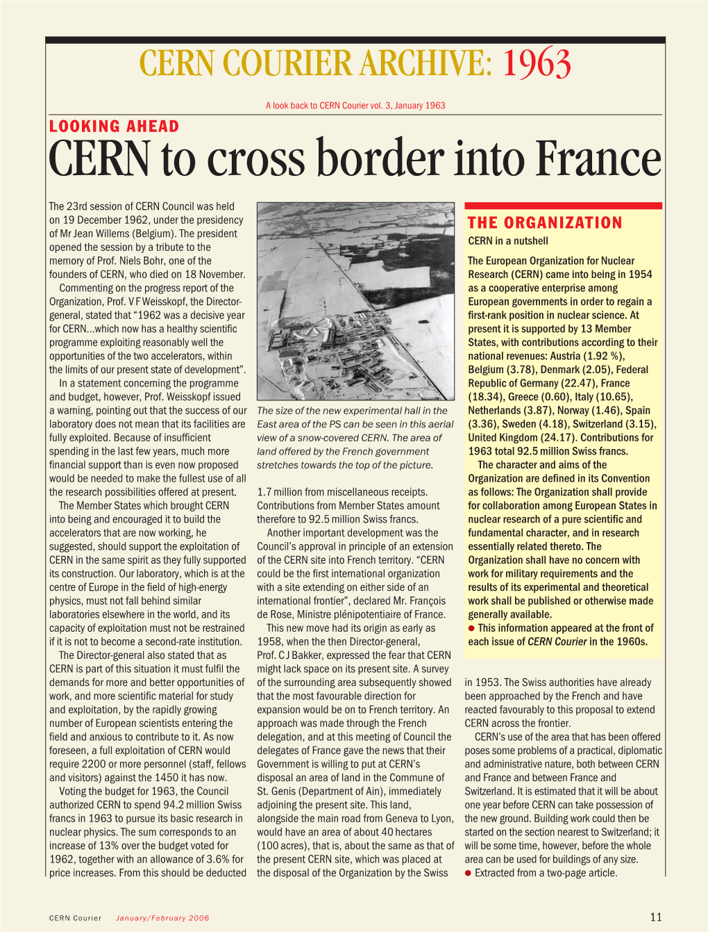 CERN to Cross Border Into France