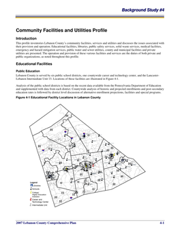 Community Facilities and Utilities Profile