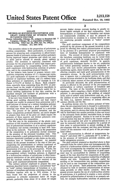 United States Patent Office Patented Oct