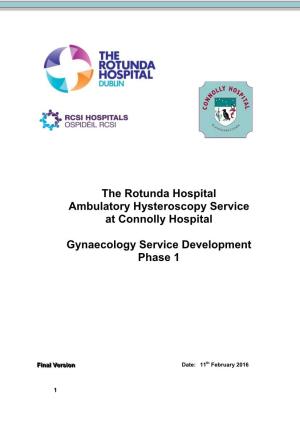 The Rotunda Hospital Ambulatory Hysteroscopy Service at Connolly Hospital