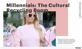 Millennials: the Cultural Recycling Boom