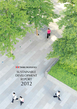 SUSTAINABLE DEVELOPMENT REPORT 2012 Contents