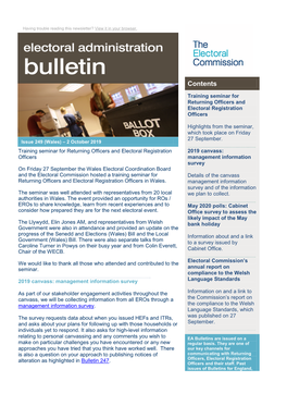 EA Bulletins Are Issued on a Make on Particular Challenges You Have Encountered Or Any New Regular Basis