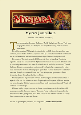 Mystara Jumpchain Version 0.2 (Last Updated 2021-04-28)