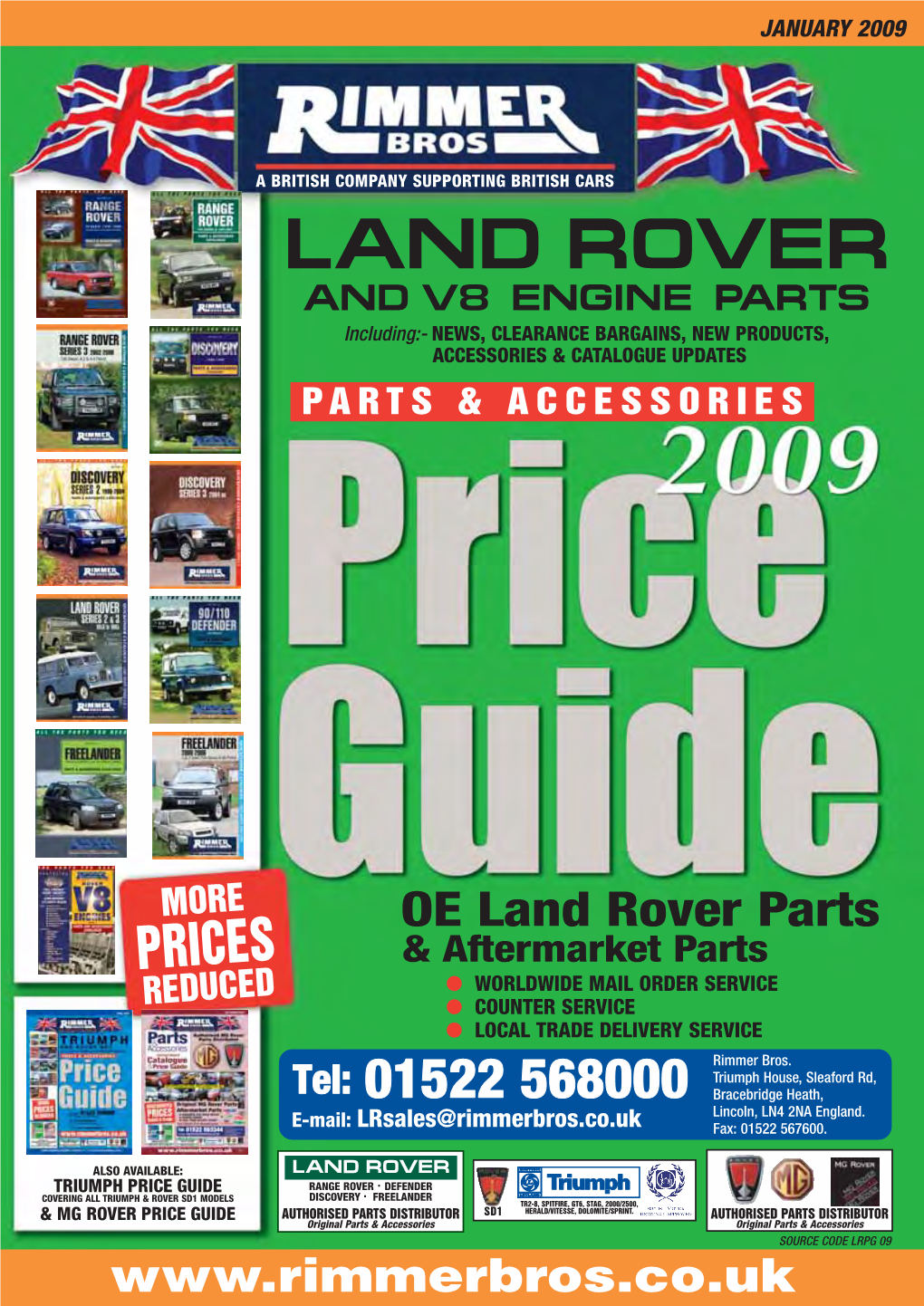 Land Rover Priceguide