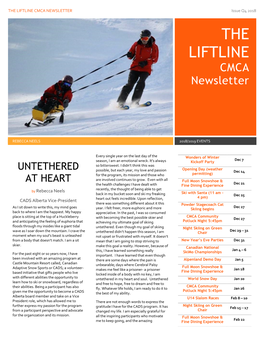 THE LIFTLINE CMCA NEWSLETTER Issue Q4 2018