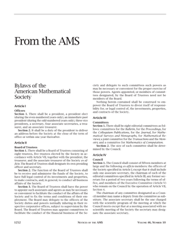 From the AMS, Volume 46, Number 10