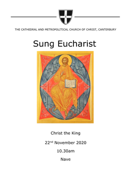 Sung Eucharist