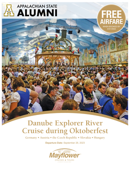 Danube Explorer River Cruise During Oktoberfest Germany • Austria • the Czech Republic • Slovakia • Hungary