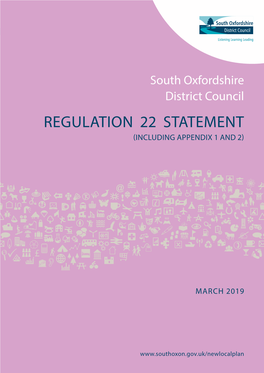 Regulation 22 Statement (Including Appendix 1 and 2)