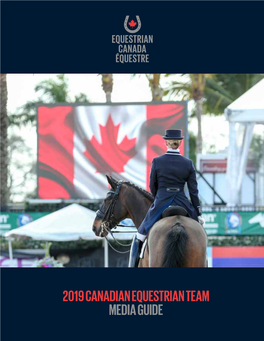 2019 Canadian Equestrian Team Media Guide