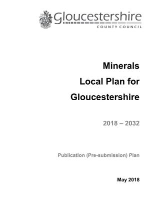 Minerals Local Plan for Gloucestershire