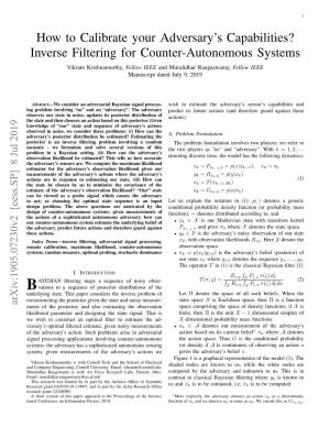 How to Calibrate Your Adversary's Capabilities? Inverse Filtering for Counter-Autonomous Systems