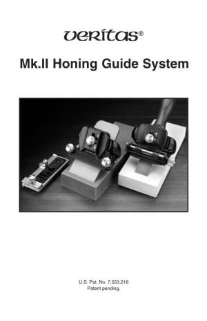 Mk.II Honing Guide System