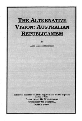Australian Republicanism 1