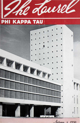 THE LAUREL of Phi Kappa Tau