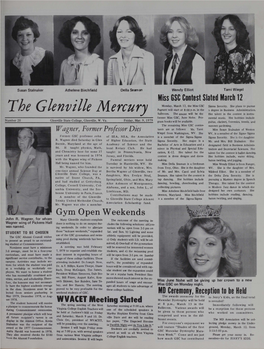 The Glenville Mercury Pageant Will Start at 8:00 P.M