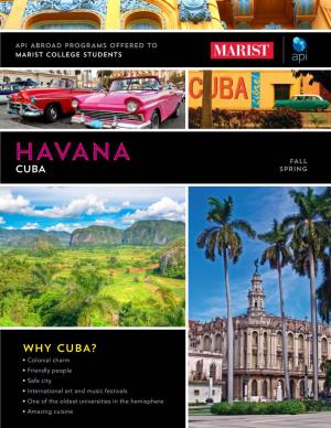 Havana Springfall Cuba Academicspring Year