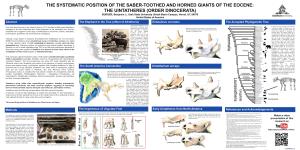 The Systematic Position of the Saber-Toothed and Horned Giants of the Eocene