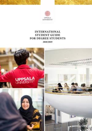 International Student Guide for Degree Students 2018/2019