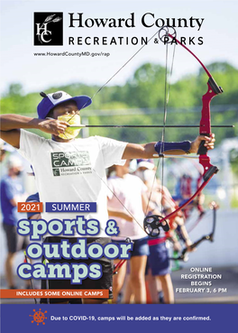 Sports and Outdoor Camp Guide