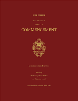 Commencement