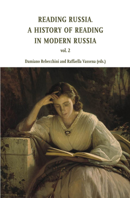 Reading Russia a History of Reading in Modern Russia