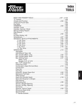 Martin Industrial Hand Tools