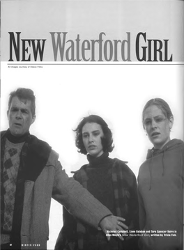 Nicholas Campbell, Liane Balaban and Tara Spencer Nairn in Allan Moyle's New Waterford Girl, Written by Tricia Fish
