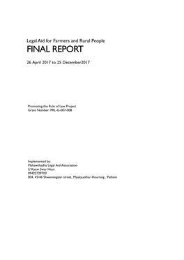 Final Report