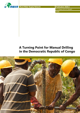 A Turning Point for Manual Drilling in the Democratic Republic of Congo