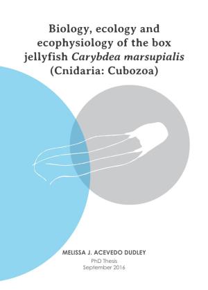 Biology, Ecology and Ecophysiology of the Box Jellyfish Biology, Ecology and Ecophysiology of the Box Jellyfishcarybdea Marsupialis (Cnidaria: Cubozoa)