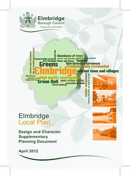 Elmbridge Design and Character Supplementary Planning Document (SPD)