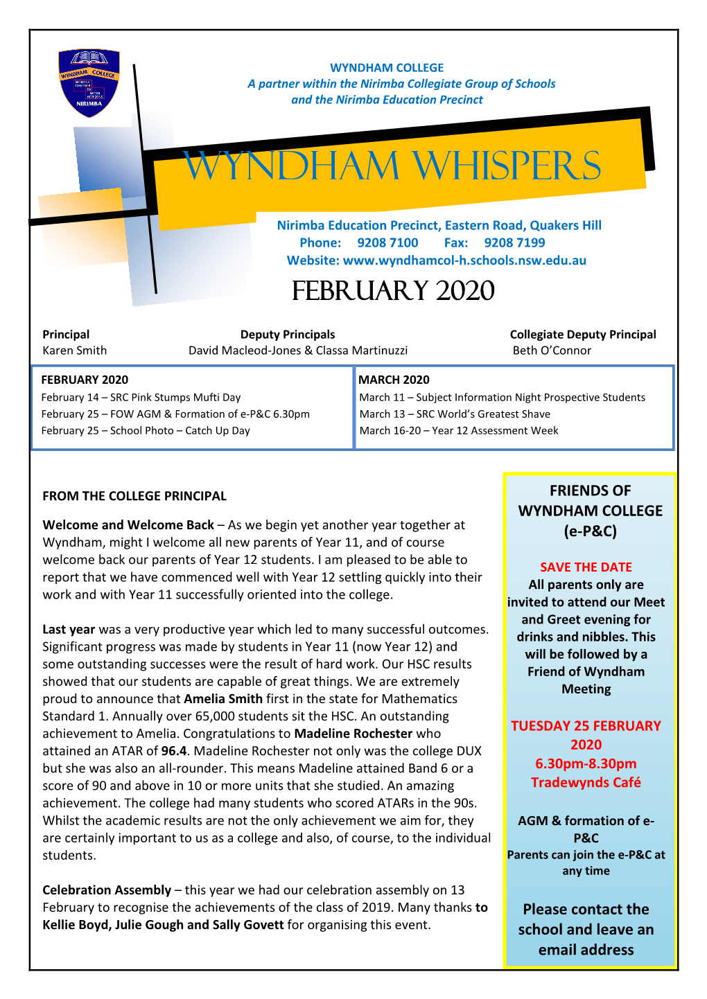 Wyndham Whispers