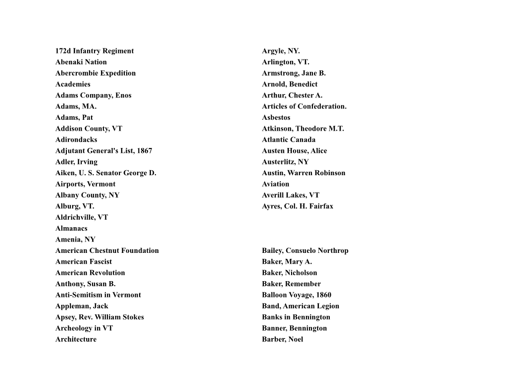 172D Infantry Regiment Argyle, NY