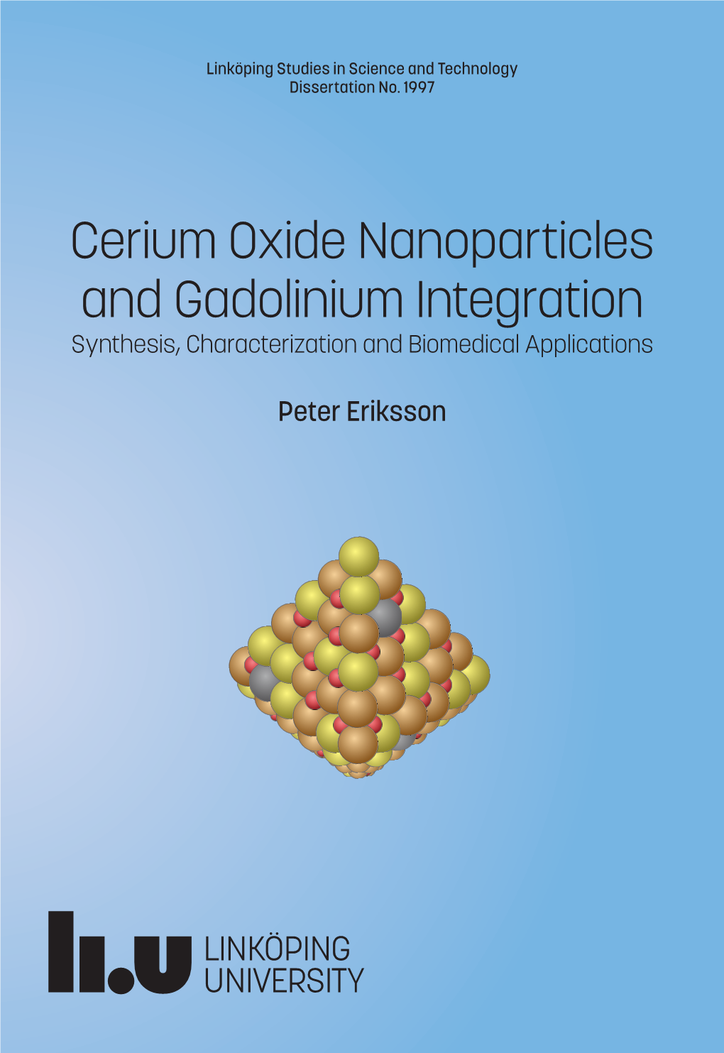 Cerium Oxide Nanoparticles and Gadolinium Integration