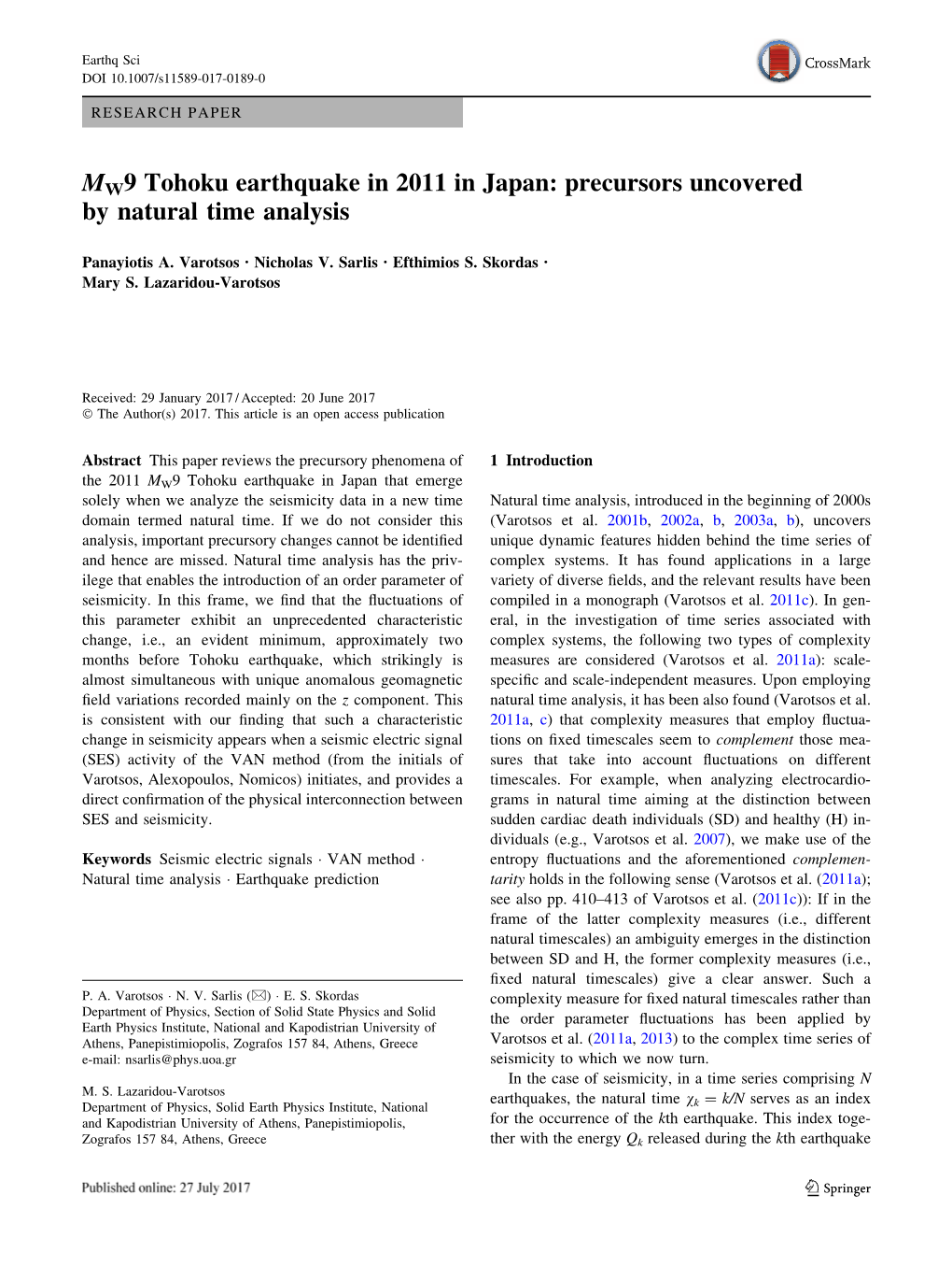 MW9 Tohoku Earthquake in 2011 in Japan: Precursors Uncovered by Natural Time Analysis