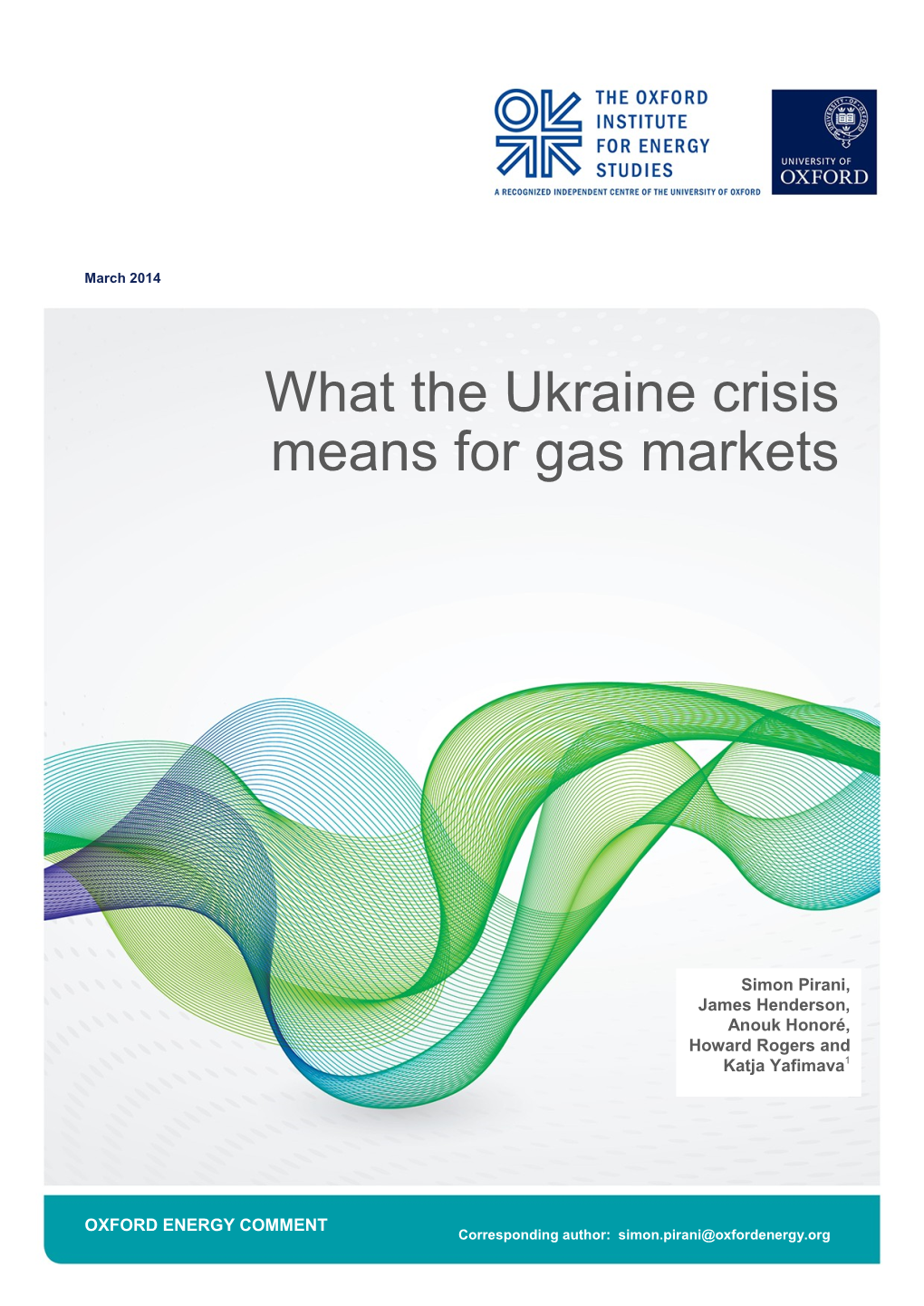 What the Ukraine Crisis Means for Gas Markets